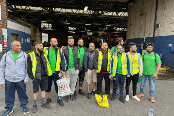Birmingham Central drivers raise nearly £4k for charity
