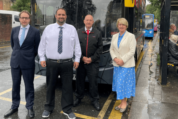 New look bus service proving a big hit