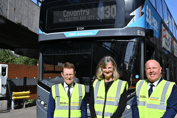 Get on board with Coventry’s all electric buses