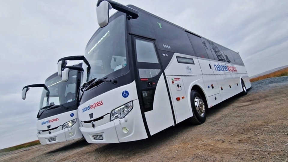 National Express and Stotts Coaches unveil brand-new TEMSA vehicles