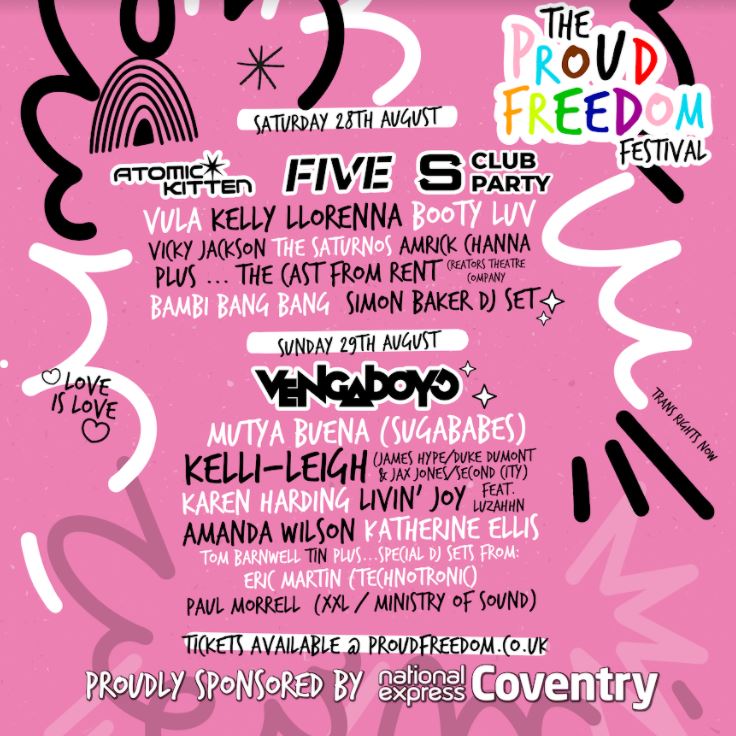 Proud Freedom Festival, Coventry